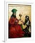 Abraham and Melchisedech the King of Salem Melchisedech (Melchisedec or Melchizedek or Melkisedeq O-Konrad Witz-Framed Giclee Print