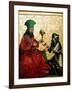 Abraham and Melchisedech the King of Salem Melchisedech (Melchisedec or Melchizedek or Melkisedeq O-Konrad Witz-Framed Giclee Print