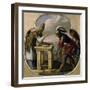 Abraham and Melchizedek-Laurent de La Hyre-Framed Giclee Print