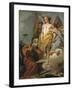 Abraham and the Three Angels, c.1770-Giovanni Battista Tiepolo-Framed Giclee Print