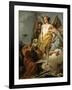 Abraham and the Three Angels, Ca. 1770-Giovanni Battista Tiepolo-Framed Giclee Print