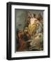 Abraham and the Three Angels, Ca 1770-Giandomenico Tiepolo-Framed Giclee Print