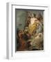 Abraham and the Three Angels, Ca 1770-Giandomenico Tiepolo-Framed Giclee Print