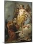 Abraham and the Three Angels, Ca 1770-Giandomenico Tiepolo-Mounted Giclee Print