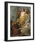 Abraham and the Three Angels, Ca 1770-Giandomenico Tiepolo-Framed Giclee Print
