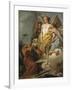 Abraham and the Three Angels, Ca 1770-Giandomenico Tiepolo-Framed Giclee Print