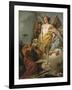 Abraham and the Three Angels, Ca 1770-Giandomenico Tiepolo-Framed Giclee Print