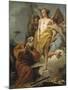 Abraham and the Three Angels, Ca 1770-Giandomenico Tiepolo-Mounted Giclee Print