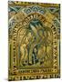 Abraham and the Three Angels, Verdun Altar, Begun 1181, Enamel-Nicholas of Verdun-Mounted Giclee Print