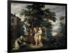 Abraham and the Three Angels-Frans Francken the Younger-Framed Giclee Print