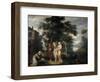 Abraham and the Three Angels-Frans Francken the Younger-Framed Giclee Print