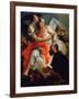 Abraham and the Three Angels-Giovanni Battista Tiepolo-Framed Giclee Print