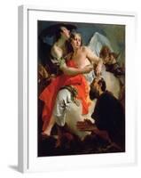 Abraham and the Three Angels-Giovanni Battista Tiepolo-Framed Giclee Print