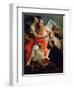 Abraham and the Three Angels-Giovanni Battista Tiepolo-Framed Giclee Print