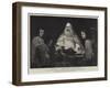 Abraham at Table with the Angels-null-Framed Giclee Print