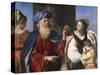 Abraham Banishes Hagar-Guercino-Stretched Canvas
