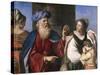 Abraham Banishes Hagar-Guercino-Stretched Canvas