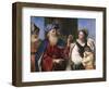 Abraham Banishes Hagar-Guercino-Framed Giclee Print