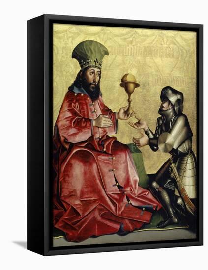 Abraham before Melchizedek from the Heilspiegel Altarpiece, c.1435-Konrad Witz-Framed Stretched Canvas