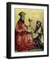 Abraham before Melchizedek from the Heilspiegel Altarpiece, c.1435-Konrad Witz-Framed Giclee Print