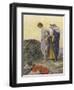 Abraham binds Isaac as a sacrifice-Charles Edmund Brock-Framed Giclee Print