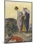 Abraham binds Isaac as a sacrifice-Charles Edmund Brock-Mounted Giclee Print