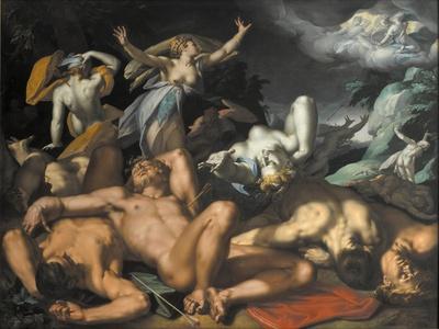 Apollo and Diana Punishing Niobe by Killing her Children, 1591