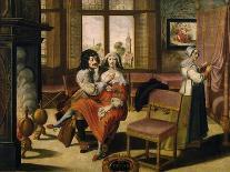 The Husband-Beater, c.1633-Abraham Bosse-Giclee Print