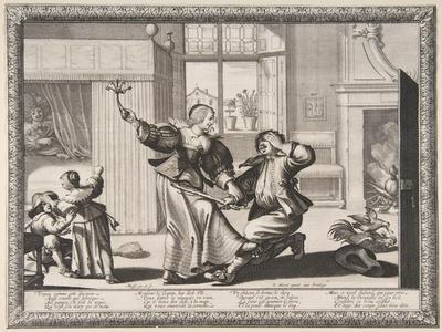 The Husband-Beater, c.1633