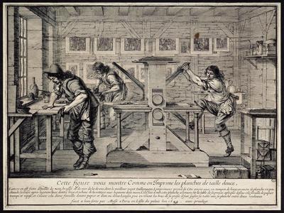 Workshop of an Engraver, 1642