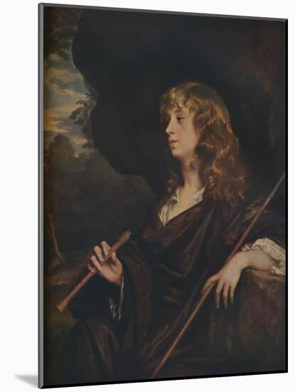 'Abraham Cowley', c1658-Peter Lely-Mounted Giclee Print