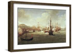 Abraham Duquesne at Chios, after 1681-Jan Karel Donatus Van Beecq-Framed Giclee Print