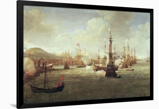 Abraham Duquesne at Chios, after 1681-Jan Karel Donatus Van Beecq-Framed Giclee Print