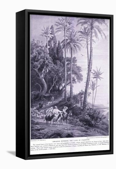 Abraham Enters the Land of Palestine 2250 Bc-Johann Wilhelm Schirmer-Framed Stretched Canvas