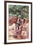 Abraham Entertaining the Three Strangers-Pat Nicolle-Framed Giclee Print