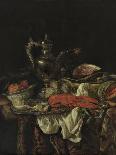 Still Life with a Silver Pitcher, 1660S-Abraham Hendricksz van Beijeren-Giclee Print