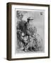 Abraham Holding Young Isaac, C.1637 (Etching)-Rembrandt van Rijn-Framed Giclee Print