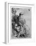 Abraham Holding Young Isaac, C.1637 (Etching)-Rembrandt van Rijn-Framed Giclee Print