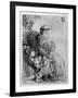 Abraham Holding Young Isaac, C.1637 (Etching)-Rembrandt van Rijn-Framed Giclee Print