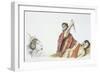 Abraham Is About to Sacrifice His Son Isaac When He Sees Ram in Thicket-null-Framed Giclee Print