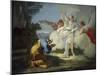 Abraham Is Visited by Angels-null-Mounted Giclee Print