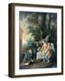 Abraham Kneels in Front of Three Angels, 1581-1642-Frans Francken II-Framed Giclee Print