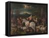 Abraham Leaves Haran, 1560-92-Francesco Bassano-Framed Stretched Canvas