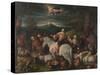 Abraham Leaves Haran, 1560-92-Francesco Bassano-Stretched Canvas