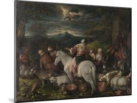 Abraham Leaves Haran-Leandro Bassano-Mounted Art Print