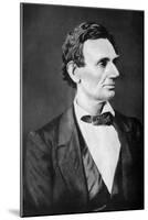 Abraham Lincoln, 16th President of the United States, 1860S-Alexander Hessler-Mounted Giclee Print