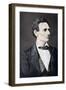 Abraham Lincoln, 16th President of the United States, 1860S-Alexander Hessler-Framed Giclee Print