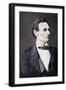 Abraham Lincoln, 16th President of the United States, 1860S-Alexander Hessler-Framed Giclee Print