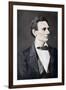 Abraham Lincoln, 16th President of the United States, 1860S-Alexander Hessler-Framed Giclee Print