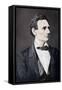 Abraham Lincoln, 16th President of the United States, 1860S-Alexander Hessler-Framed Stretched Canvas